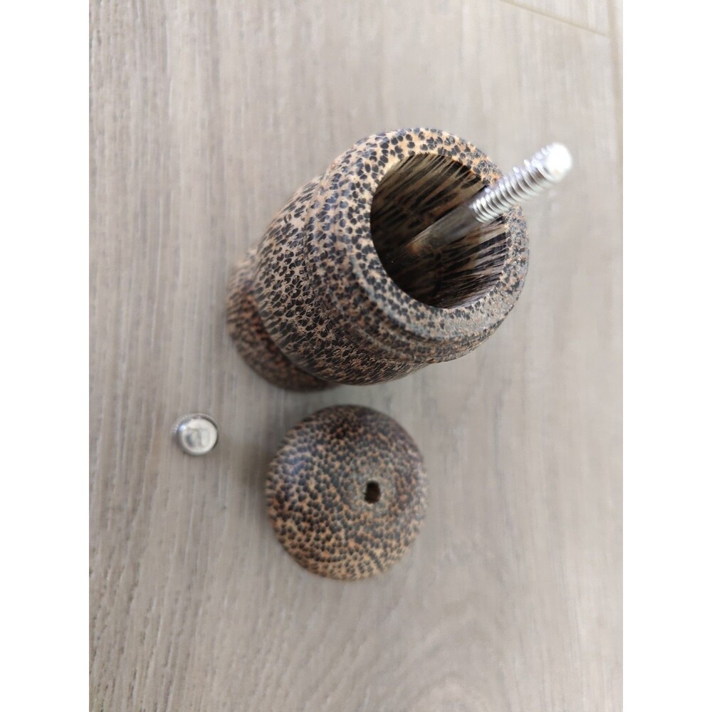Wooden Pepper Grinder Mill Wood Used Kitchen Spice - Picture 7 of 10